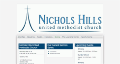 Desktop Screenshot of nicholshillsumc.org